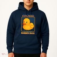Have You Tried Explaining It To A Rubber Duck Web Developer Hoodie thumb 2