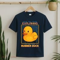 Have You Tried Explaining It To A Rubber Duck Web Developer T-Shirt thumb 2