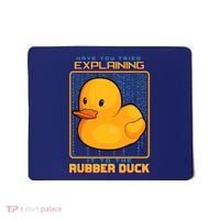 Have You Tried Explaining It To A Rubber Duck Web Developer Mousepad thumb 0
