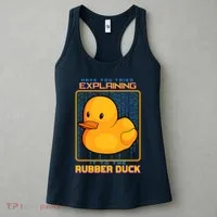 Have You Tried Explaining It To A Rubber Duck Web Developer Women's Tank Top thumb 3