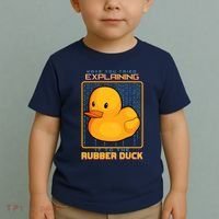 Have You Tried Explaining It To A Rubber Duck Web Developer Toddler T-Shirt thumb 2