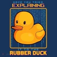 Have You Tried Explaining It To A Rubber Duck Web Developer Women's Long Sleeve Shirt thumb 2