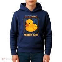 Have You Tried Explaining It To A Rubber Duck Web Developer Kids Hoodie thumb 4