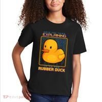 Have You Tried Explaining It To A Rubber Duck Web Developer Kids T-Shirt thumb 2