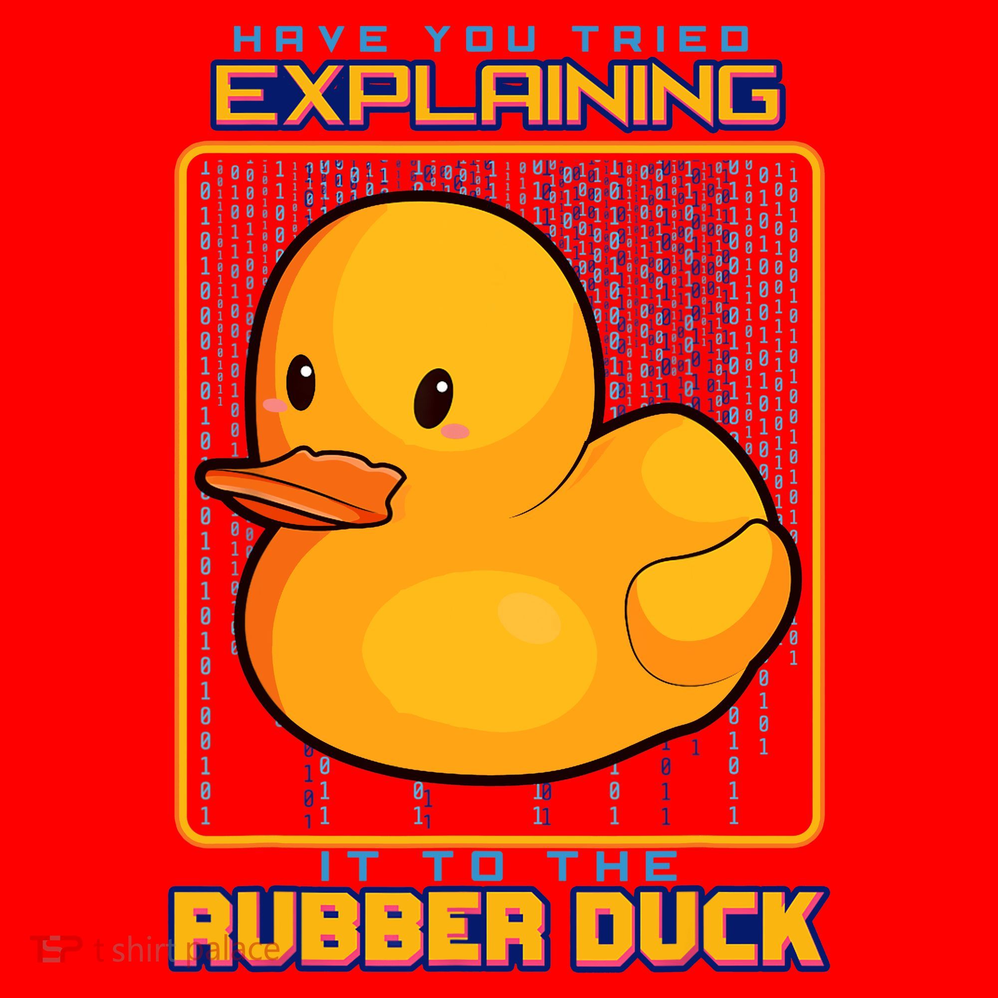 Have You Tried Explaining It To A Rubber Duck Web Developer Santa Hat