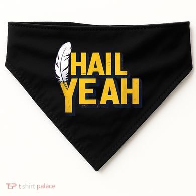 Hail Yeah Washington Design Washington Fan Merch USA-Made Doggie Bandana