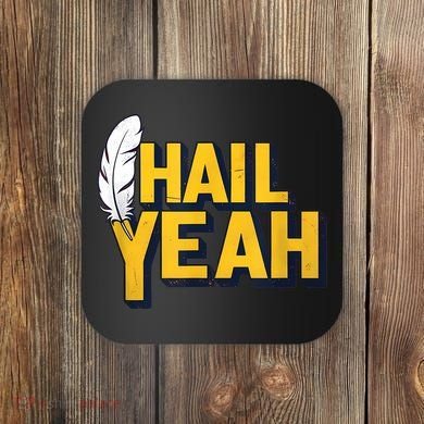 Hail Yeah Washington Design Washington Fan Merch Coaster