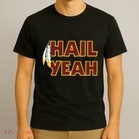 Hail Yeah With Feathers Washington Football Fan T-Shirt thumb 3
