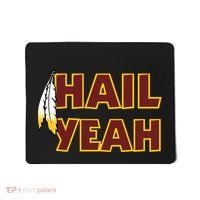 Hail Yeah With Feathers Washington Football Fan Mousepad thumb 0