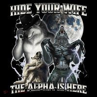 Hide Your Wife The Alpha Is Here Women's Hoodie thumb 2