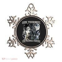Hide Your Wife The Alpha Is Here Ornament thumb 0
