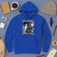 Hide Your Wife The Alpha Is Here Hoodie thumb 3