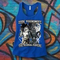 Hide Your Wife The Alpha Is Here Women's Tank Top thumb 3