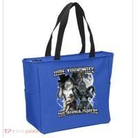 Hide Your Wife The Alpha Is Here Tote Bag thumb 2