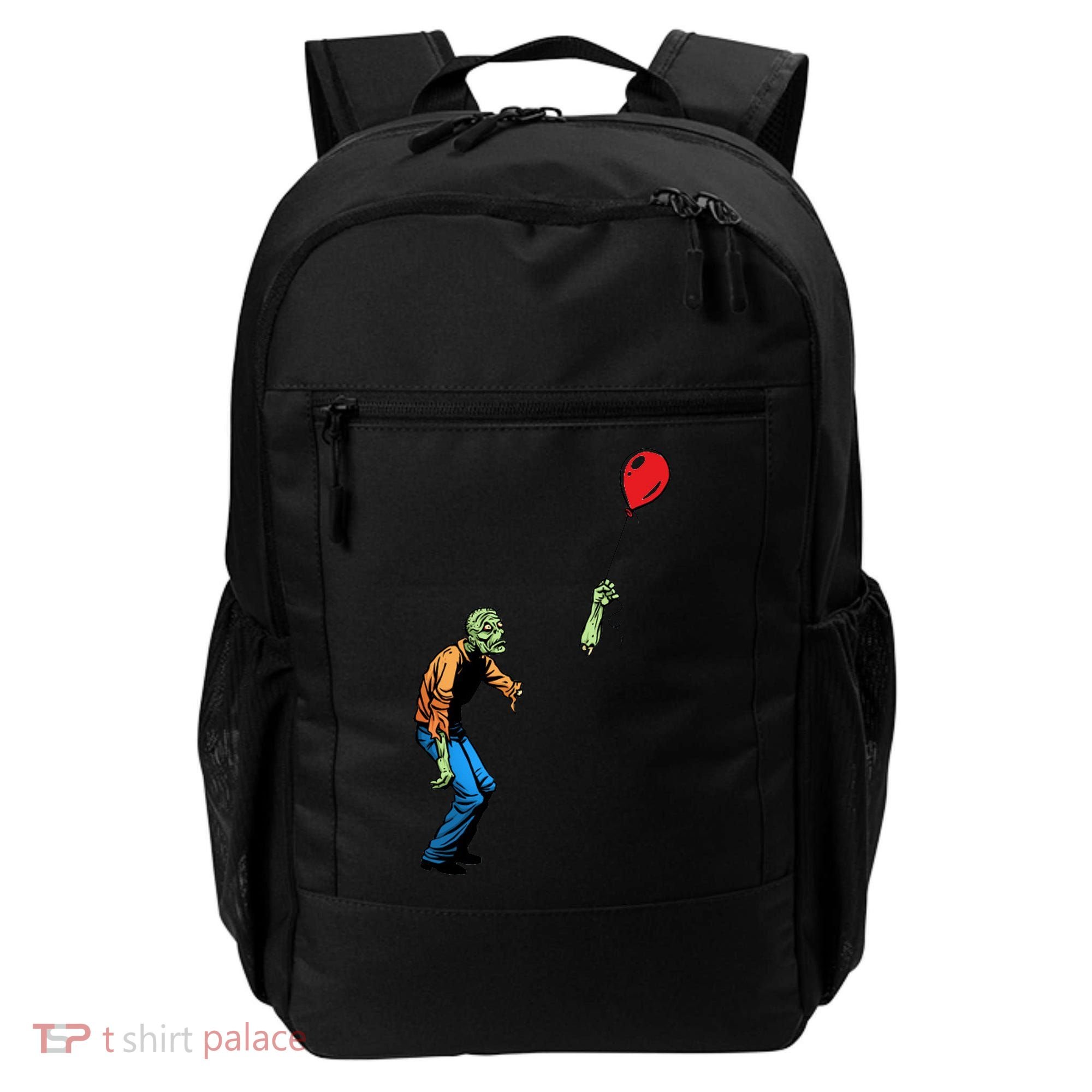 Halloween Zombie Balloon Funny Cut Off Arm Backpack