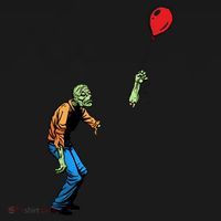 Halloween Zombie Balloon Funny Cut Off Arm Toddler Hoodie thumb 2