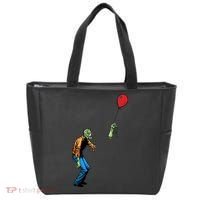 Halloween Zombie Balloon Funny Cut Off Arm Tote Bag thumb 0