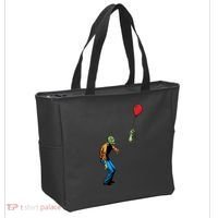 Halloween Zombie Balloon Funny Cut Off Arm Tote Bag thumb 2