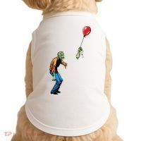 Halloween Zombie Balloon Funny Cut Off Arm Doggie Tank thumb 0