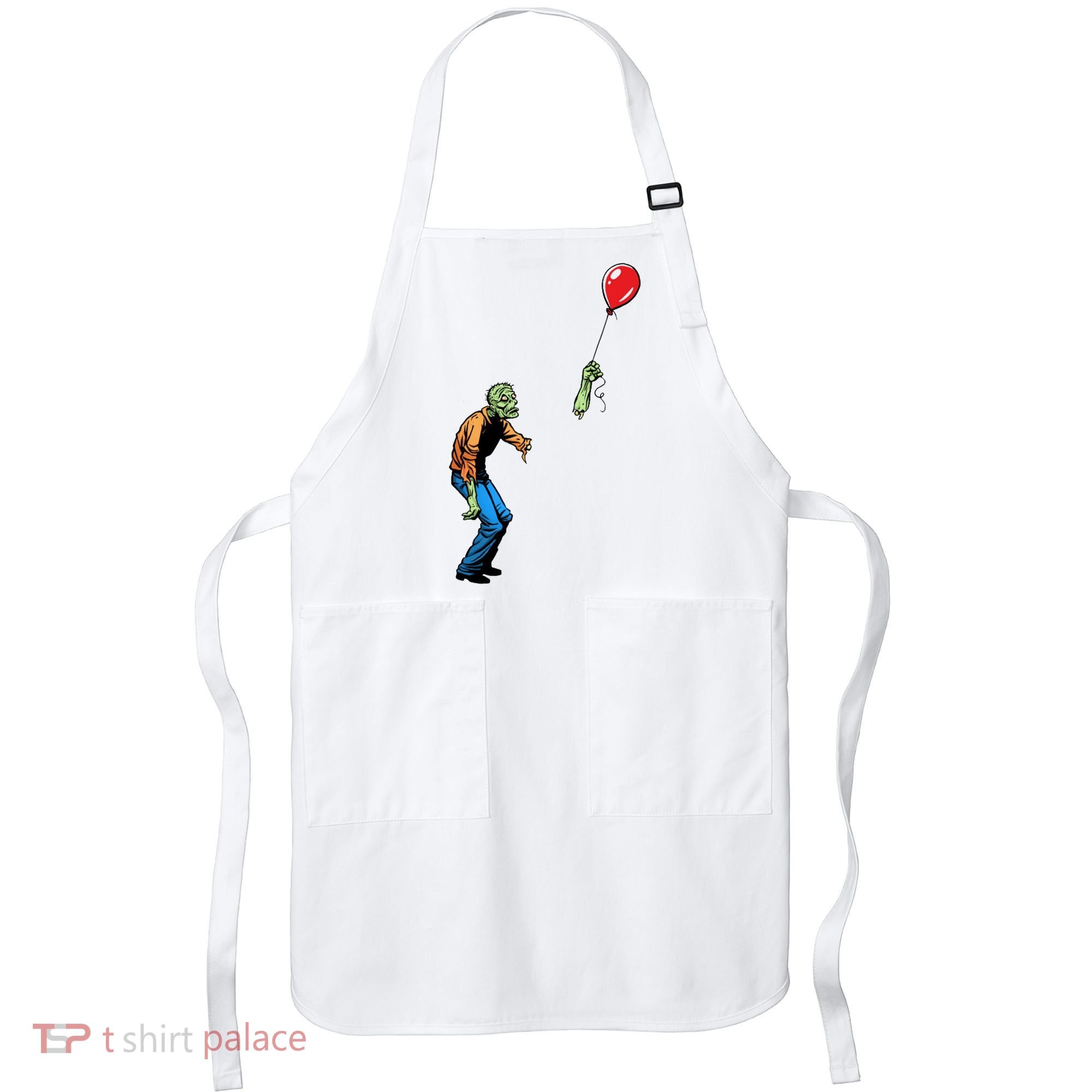 Halloween Zombie Balloon Funny Cut Off Arm Apron