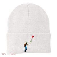 Halloween Zombie Balloon Funny Cut Off Arm Beanie thumb 0