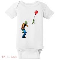Halloween Zombie Balloon Funny Cut Off Arm Baby Bodysuit thumb 0
