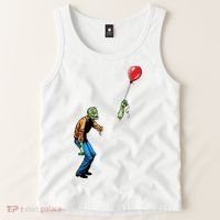 Halloween Zombie Balloon Funny Cut Off Arm Tank Top thumb 2