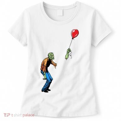 Halloween Zombie Balloon Funny Cut Off Arm Women's T-Shirt