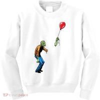 Halloween Zombie Balloon Funny Cut Off Arm Kids Sweatshirt thumb 0