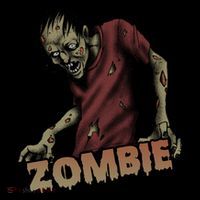 Horror Zombie Halloween Button thumb 1