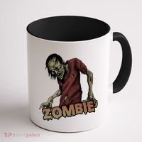Horror Zombie Halloween Coffee Mug thumb 1