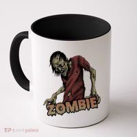 Horror Zombie Halloween Coffee Mug thumb 0