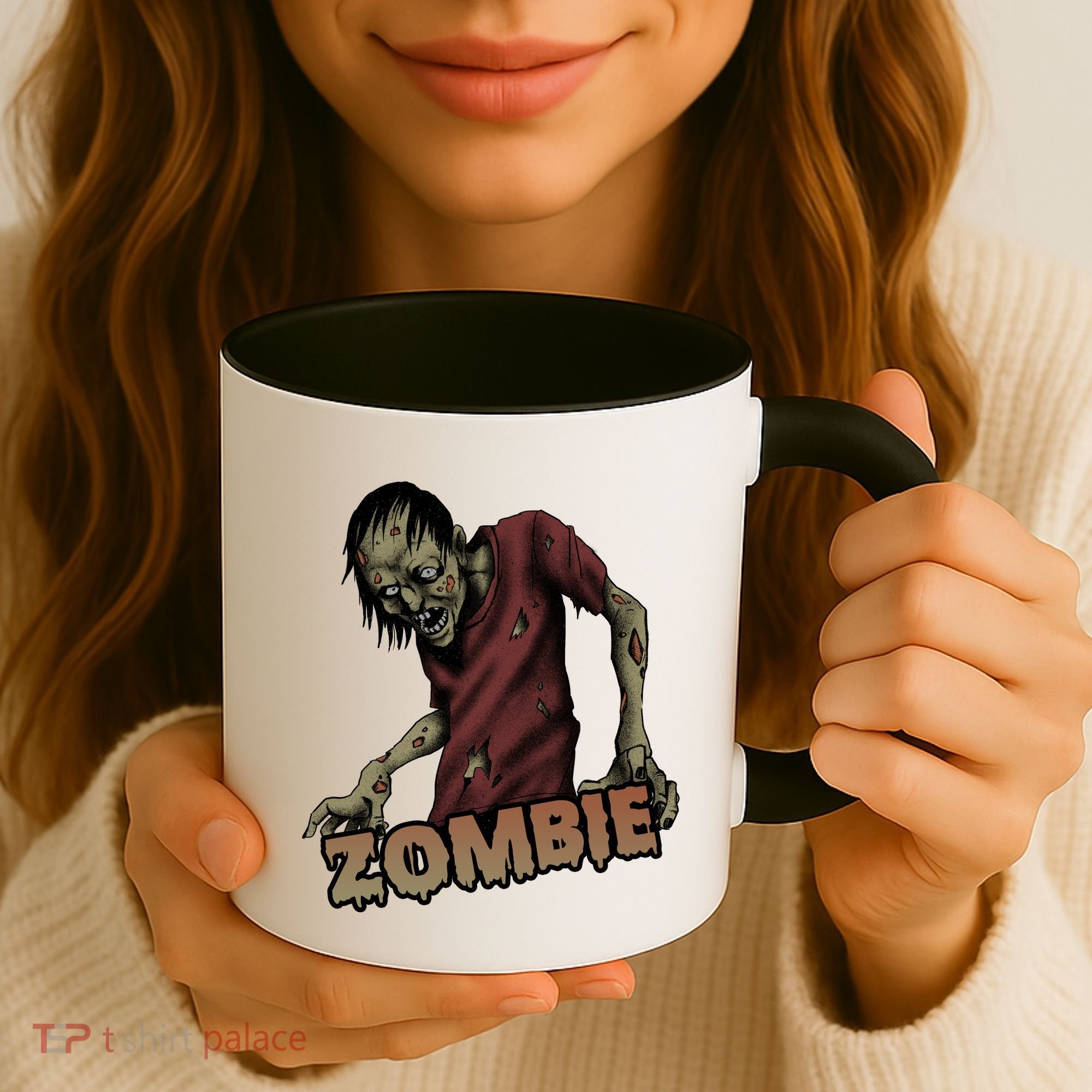 Horror Zombie Halloween Coffee Mug