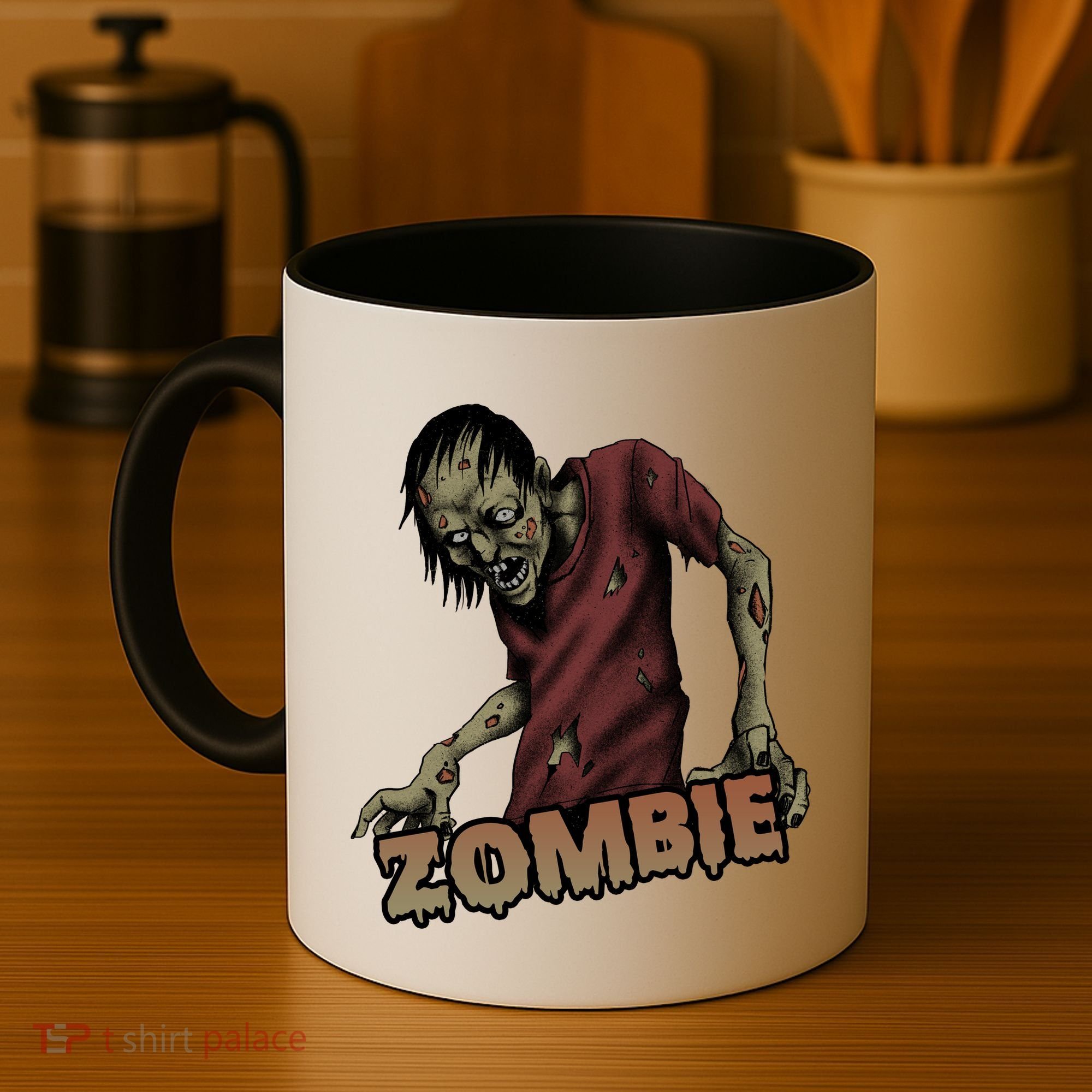 Horror Zombie Halloween Coffee Mug