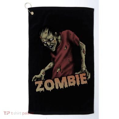Horror Zombie Halloween Golf Towel
