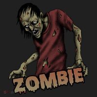 Horror Zombie Halloween Golf Towel thumb 3
