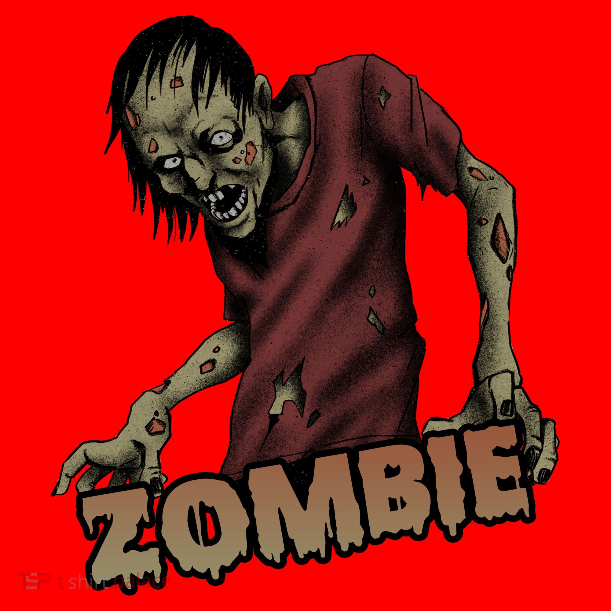 Horror Zombie Halloween Santa Hat