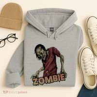 Horror Zombie Halloween Hoodie thumb 4