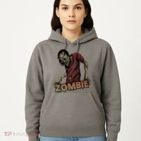 Horror Zombie Halloween Hoodie thumb 5