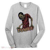 Horror Zombie Halloween Long Sleeve Shirt thumb 0