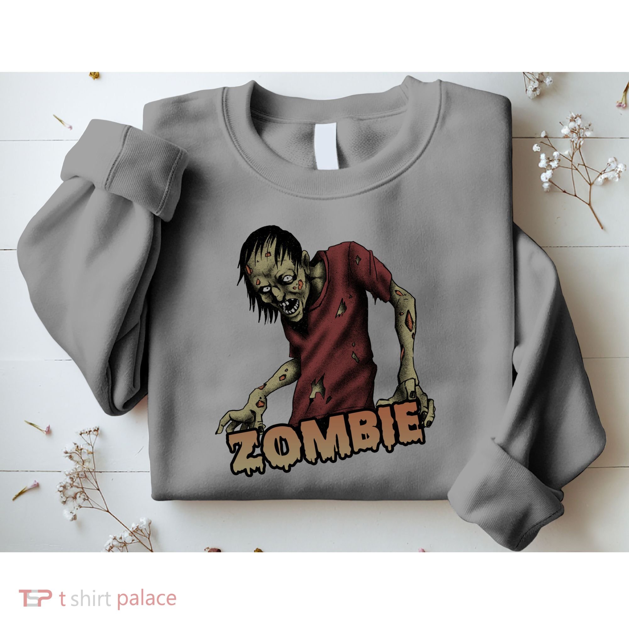 Horror Zombie Halloween Sweatshirt