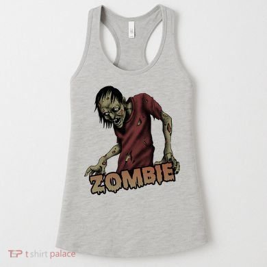 Horror Zombie Halloween Women's Tank Top