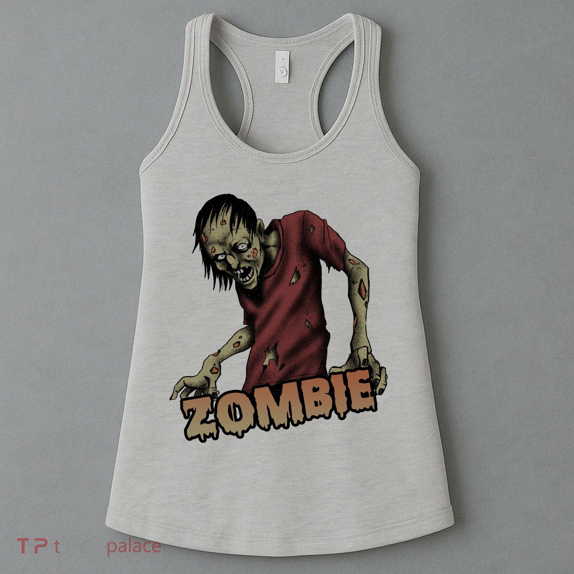 Horror Zombie Halloween Women's Tank Top