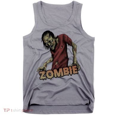 Horror Zombie Halloween Tank Top