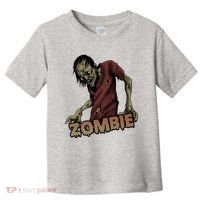 Horror Zombie Halloween Toddler T-Shirt thumb 0