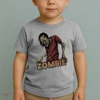 Horror Zombie Halloween Toddler T-Shirt thumb 2
