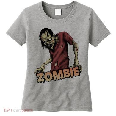 Horror Zombie Halloween Women's T-Shirt