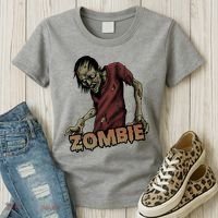 Horror Zombie Halloween Women's T-Shirt thumb 3