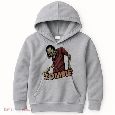 Horror Zombie Halloween Kids Hoodie