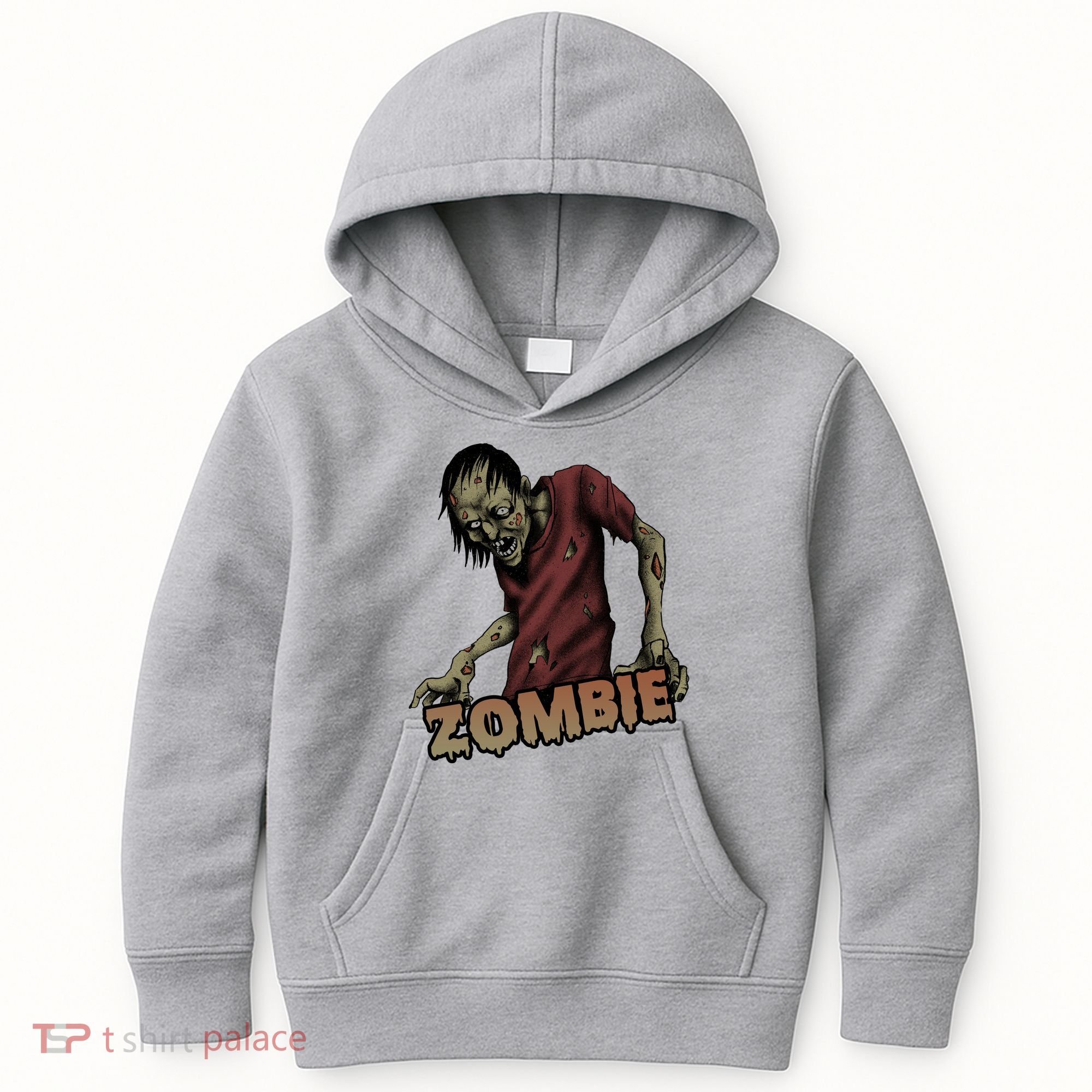 Horror Zombie Halloween Kids Hoodie
